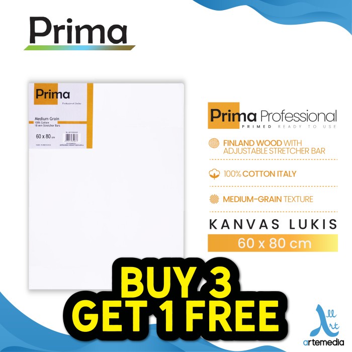 

Bestseller Kanvas Lukis Prima Professional 60X80Cm Cotton Canvas