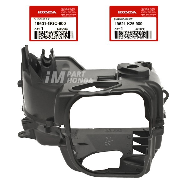 Terlaris 19621-K25-900 19631-Ggc-900 Shroud In Ex Beat Scoopy Vario 110 Fi 2014