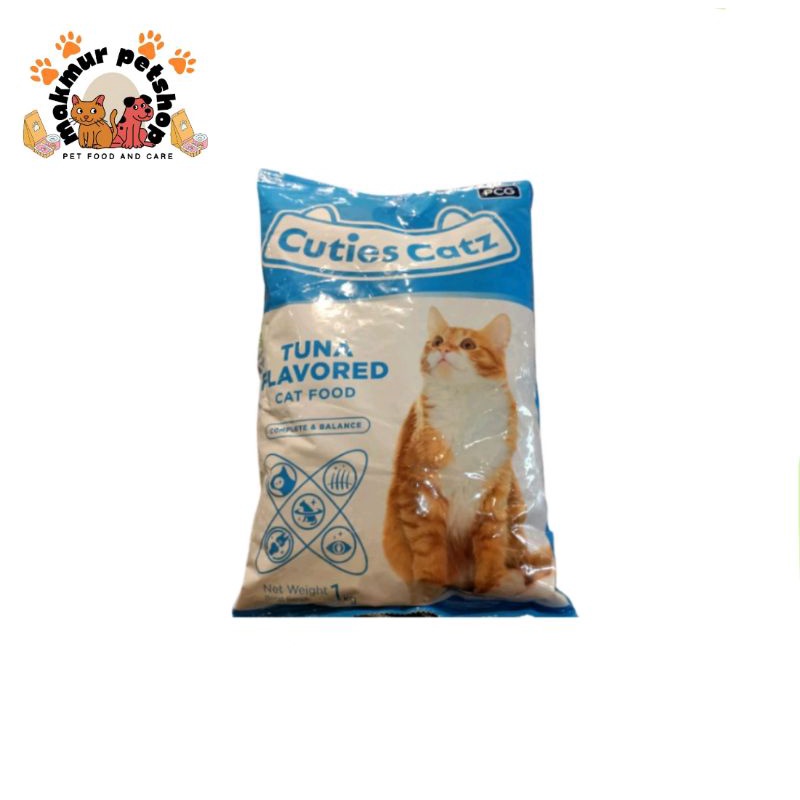 Makanan Kucing Cuties 1Kg Cat Food Makanan Kucing Dewasa