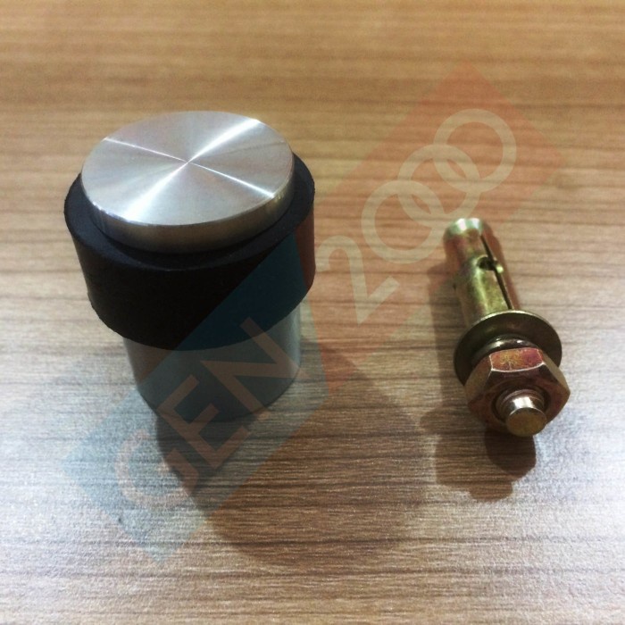 Karet Penahan Pintu Stainless Door Stopper Rubber Door Stopper Pintu