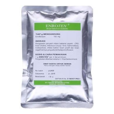 :<:<:<:<] Obat hewan ENROTEN 100gr cocok untuk pernafasan hewan