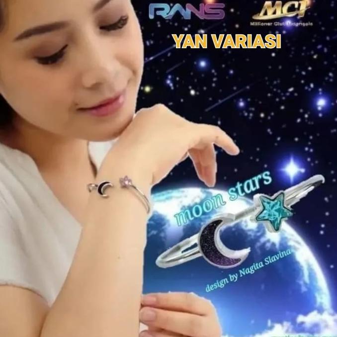 Gelang Kesehatan Moon Stars Nagita Slavina Original MCI Moon Star