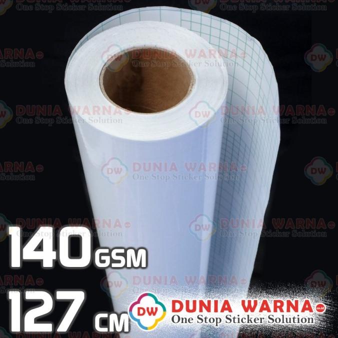 

{{{{}}] [127CM] Cold Lamination Film Laminasi Dingin Printing ROLL 140gsm