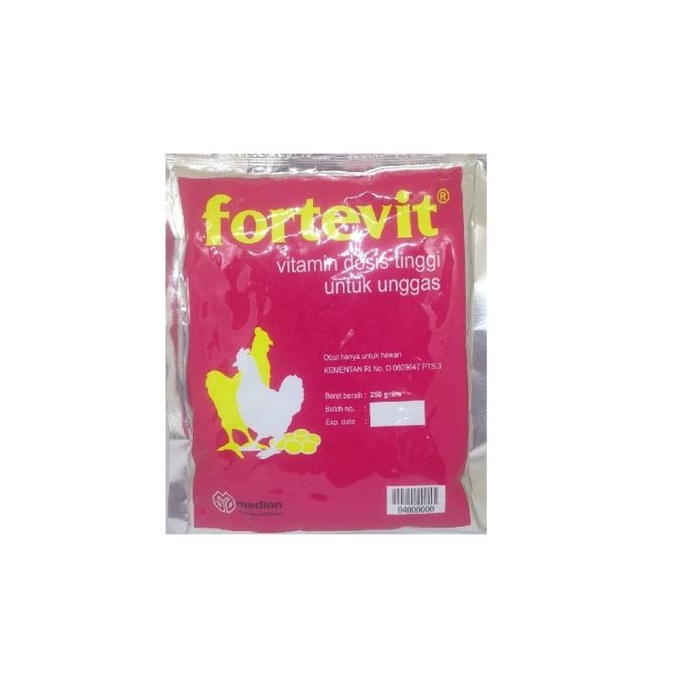 /////] fortevit serbuk 250 gram vitamin ayam