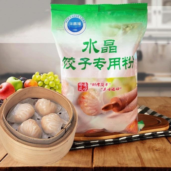 

Tepung Kulit Hakau Crystal dim sum Flavor suikiaw skin pangsit