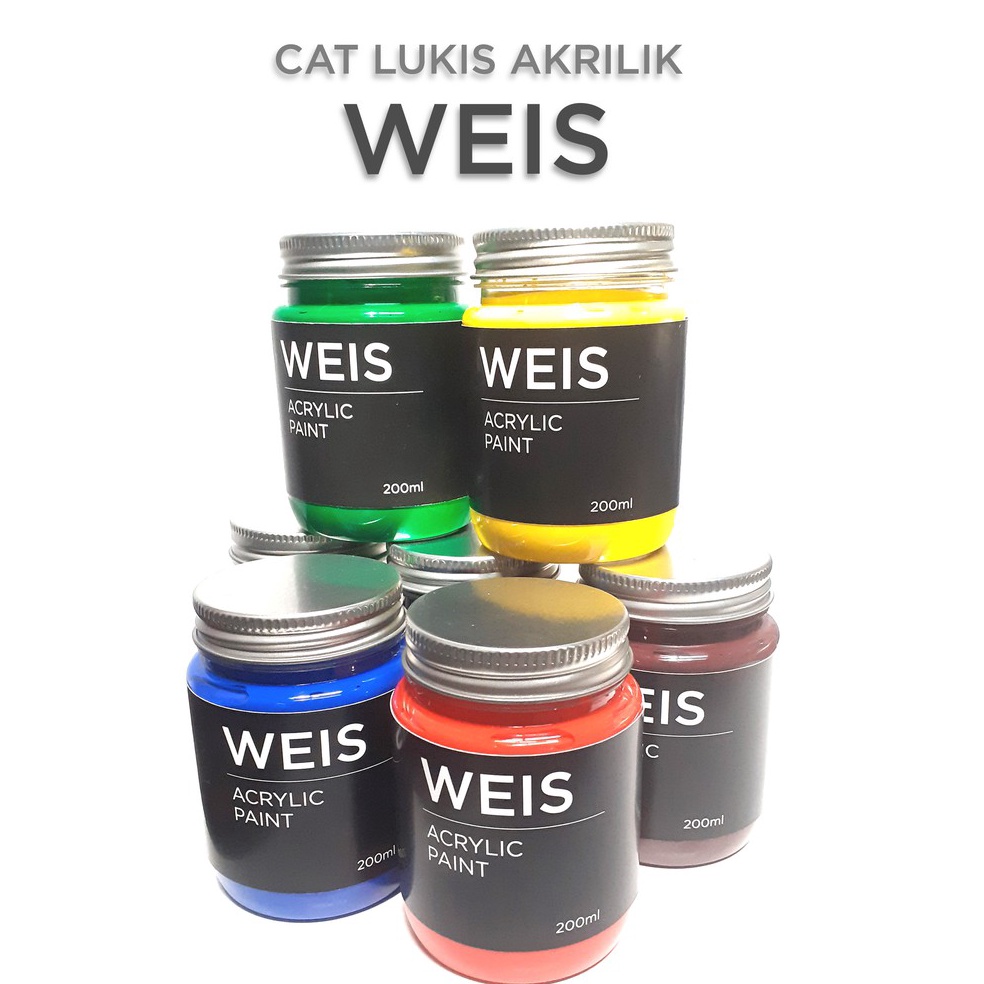 

MurrrMerrr WEIS Cat Lukis Akrilik 200mL / Cat Acrylic YNY