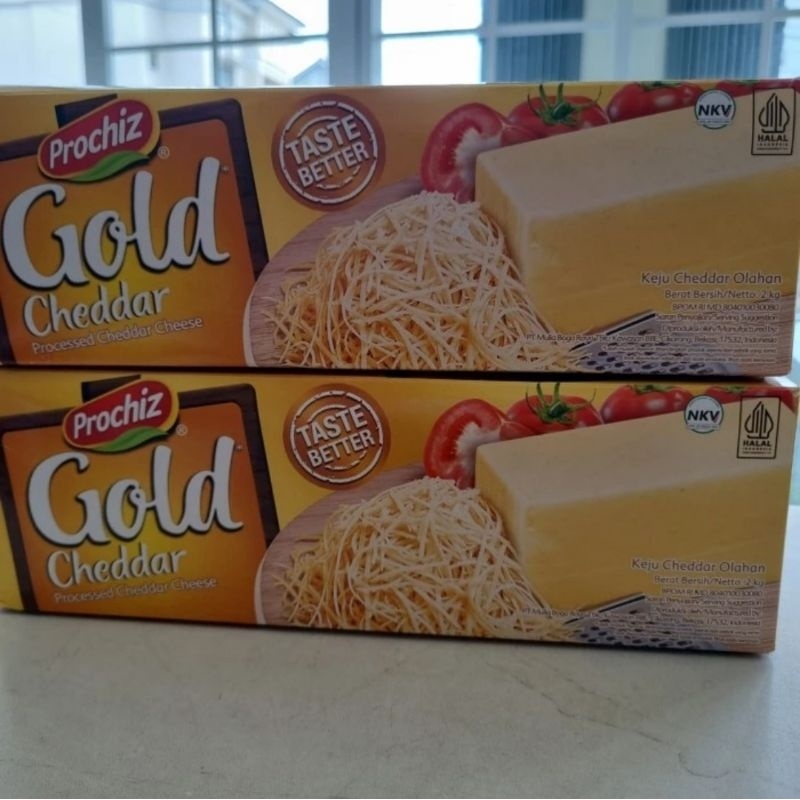 

Keju Prochiz Gold Cheddar 2Kg