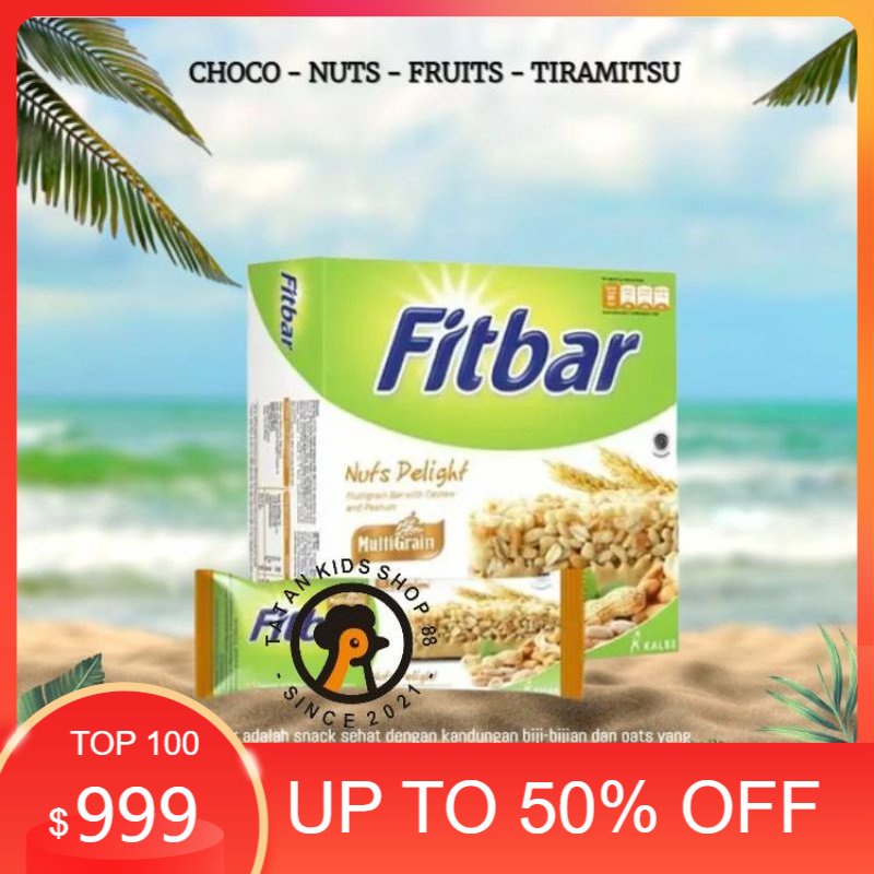 

Fitbar 1 Box Isi 12Pcs Coklat Fruits Delight Tirasu Distributor Celan Sehat