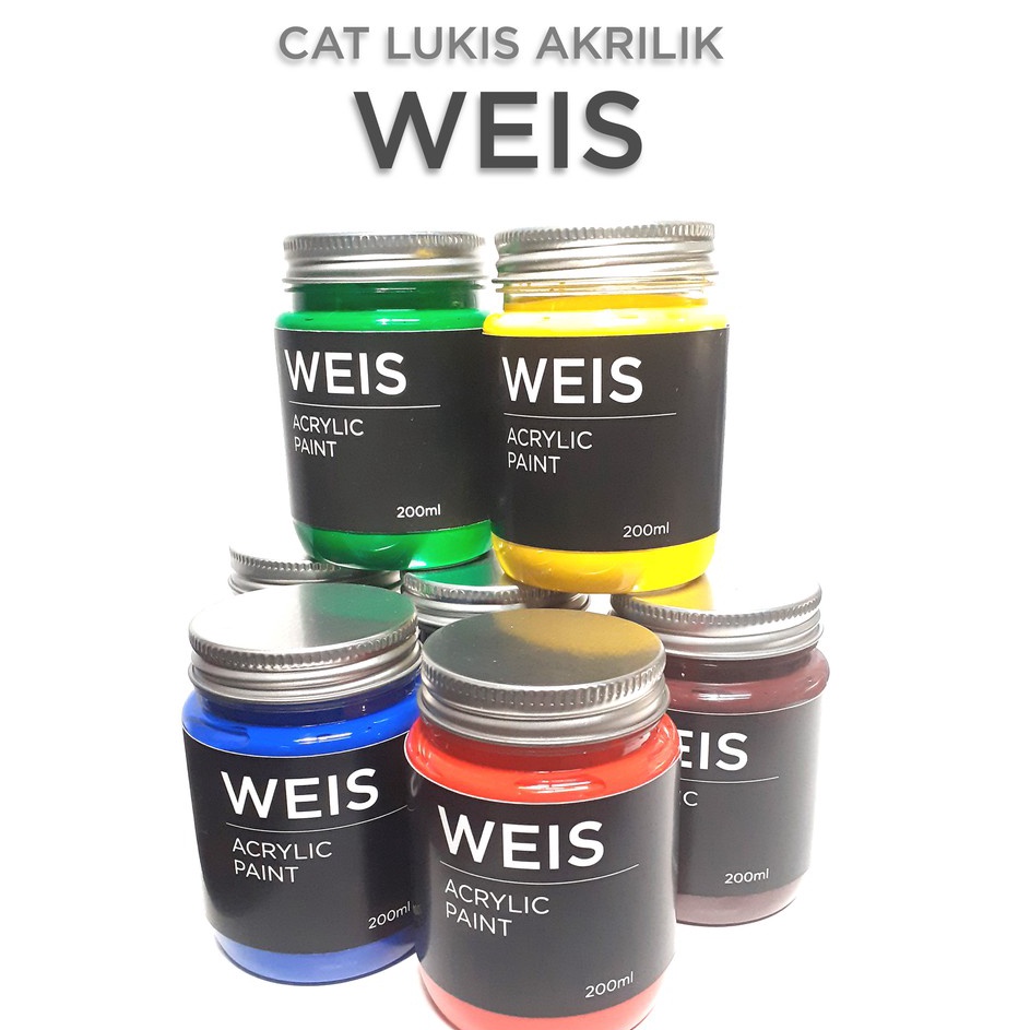 

❅Seller❇➙ WEIS Cat Lukis Akrilik 200mL / Cat Acrylic Y77