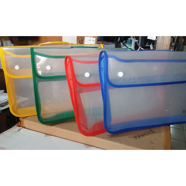 

LZNL6540 MEGA SALE MAP PLASTIK KANCING ZIPPER ONE MAP JALA KANCING PLASTIK FOLIO F4