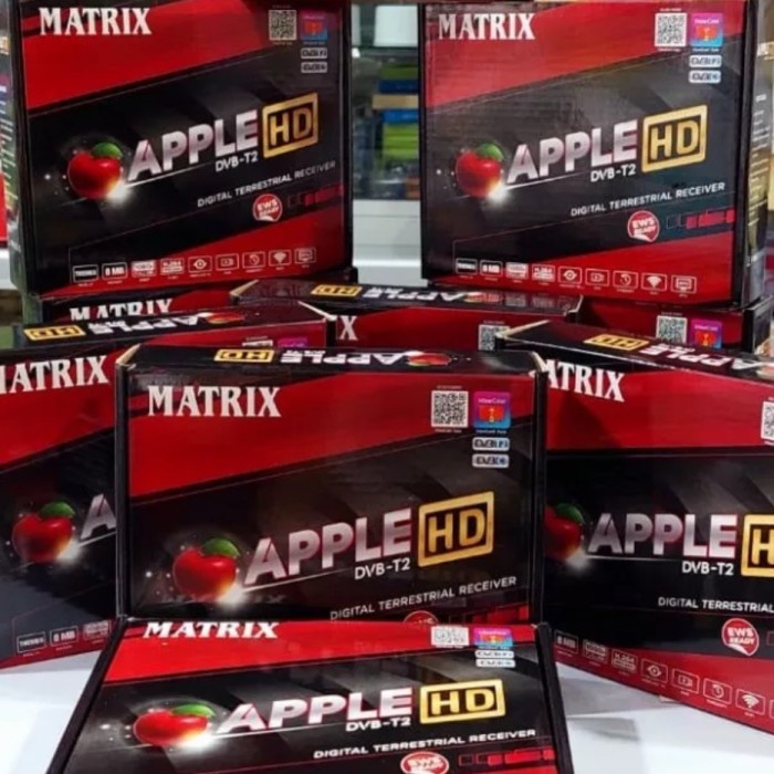 Set top box tv digital matrix apple