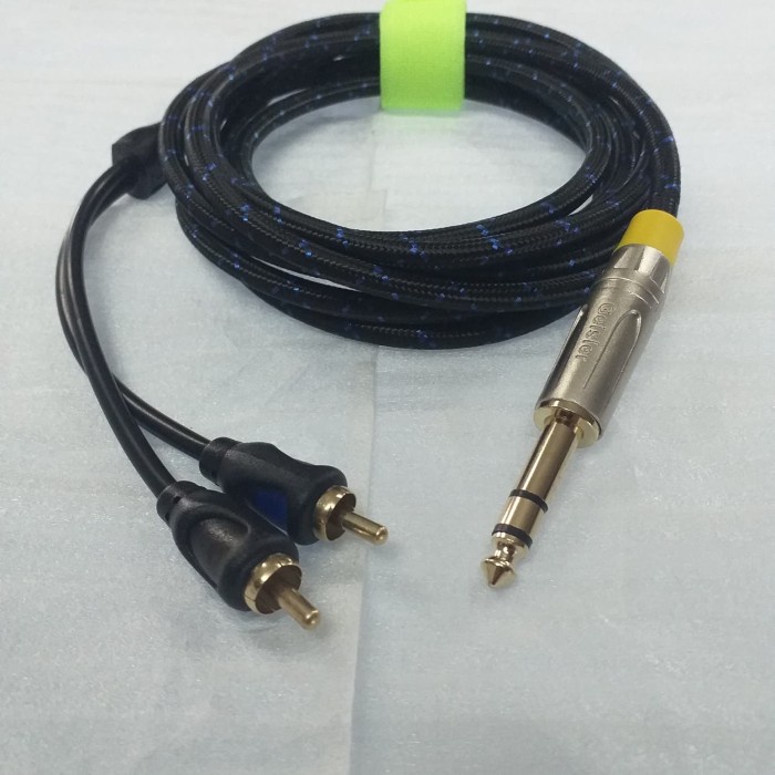 Jack Rca To Akai 6,3Mm Stereo Cable 2,5Meter Audio Soundsystem