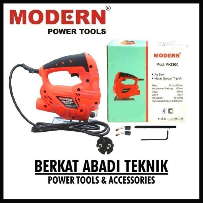 Mesin Gergaji Jigsaw Gergaji Potong Kayu Gergaji Triplek Modern M-2200