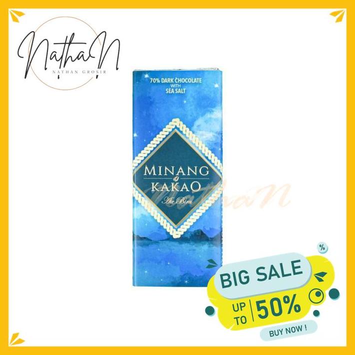 

MINANG KAKAO 70% DARK CHOCOLATE WITH SEA SALT KUALITAS TERBAIK