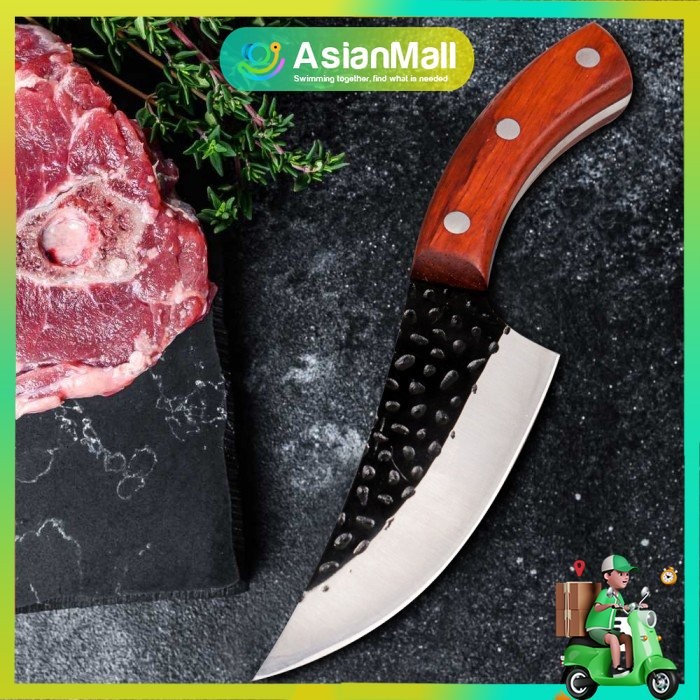 Xituo Pisau Dapur Chef Knife Carbon Stainless Steel 5 Inch - Dl040