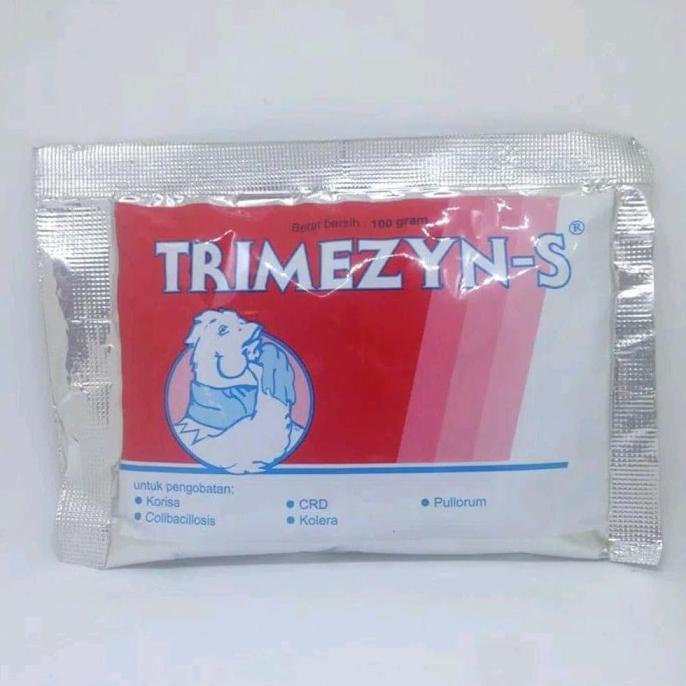 {{{{}}] Obat hewan TRIMEZYN-S isi 100gr