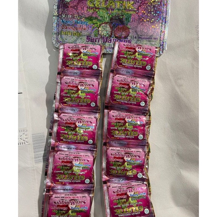 

HKRS8209 7.7 Gelatik kapsul isi 20 saset -2 kapsul