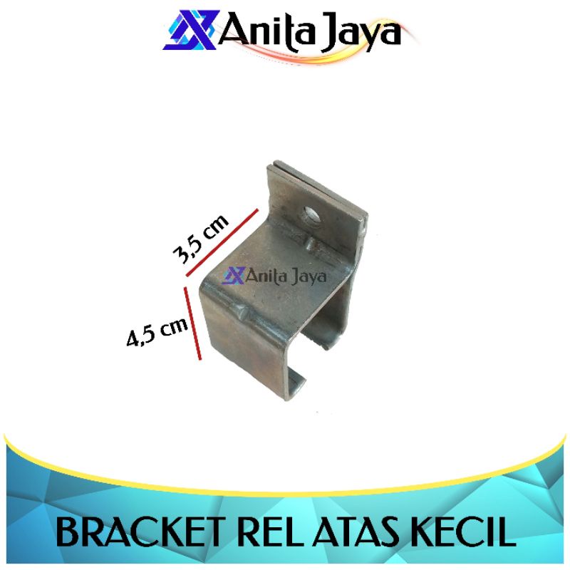 bracket rel atas kecil pintu garasi