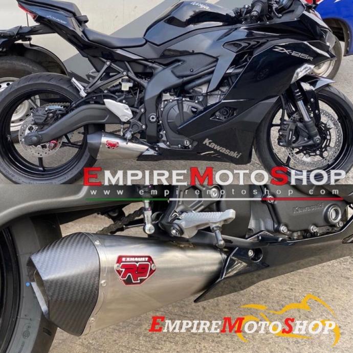 Knalpot R9 Zeta ZX 25 R ZX25R Fullsystem Underbelly