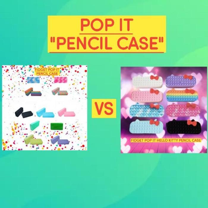 MAINAN ANAK FIDGET POP IT "PENCIL CASE" READY STOCK MAINAN EDUKASI