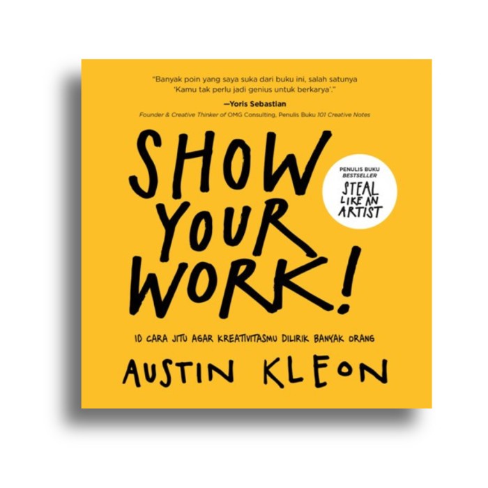 Buku Show Your Work (Republish) - Austin Kleon