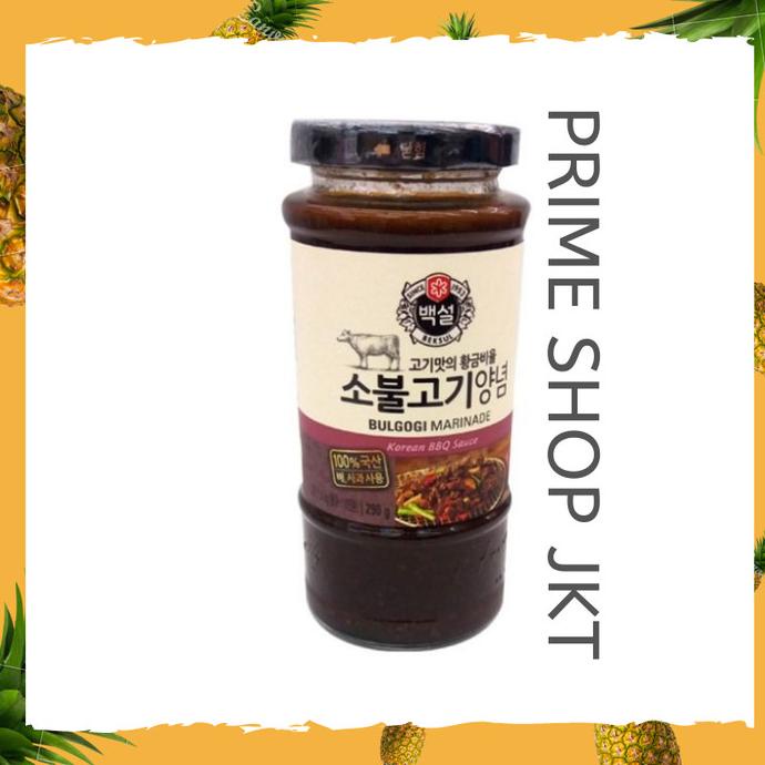 

CJ Beksul Korean BBQ Sauce Marinade/ Saus marinasi bumbu Bulgogi Korea