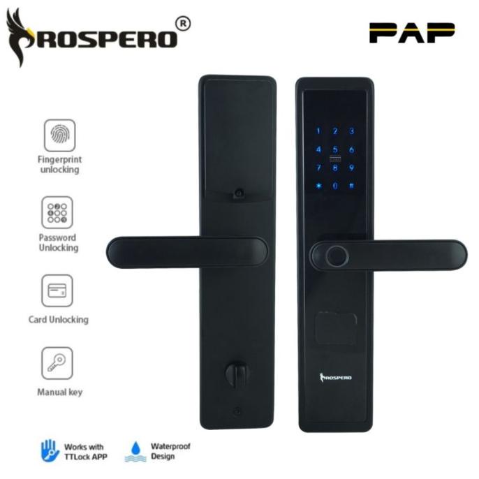 ~~~] Prospero kunci pintu digital kunci pintar kunci pintu sidik jari 929