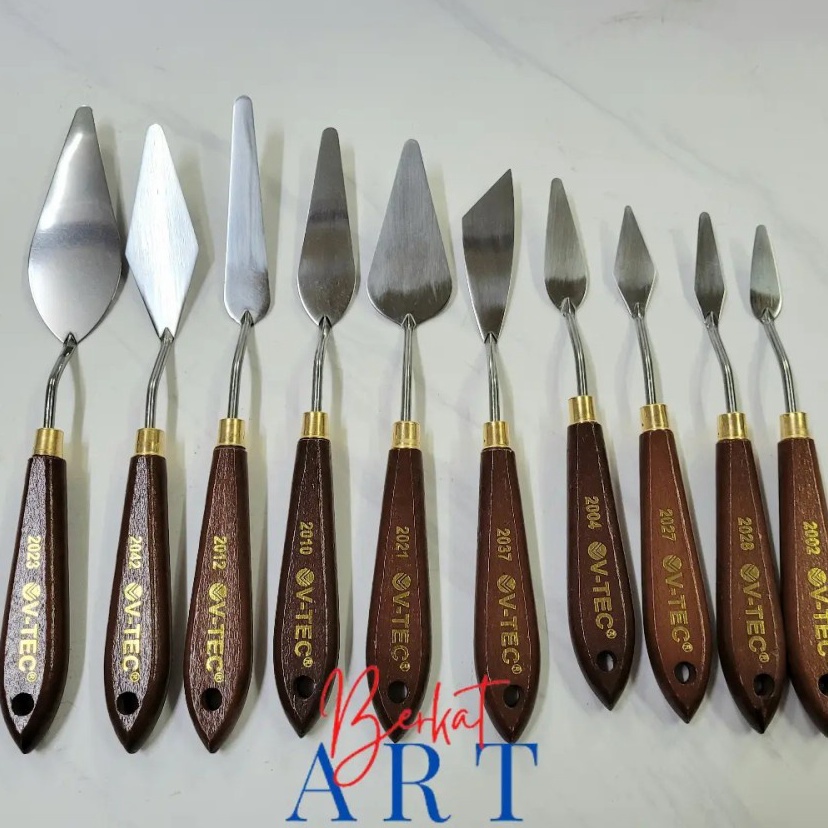 

☈Terkini Painting Knife / Pisau Palet / Pallete Lukis VTEC Satuan W72