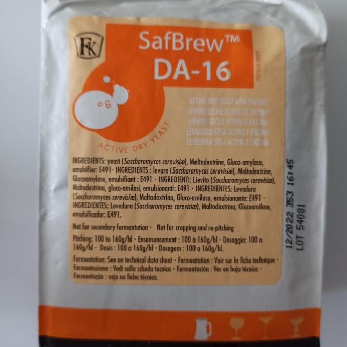

*#*#*#*#] Fermentis Safale DA-16 REPACKED
