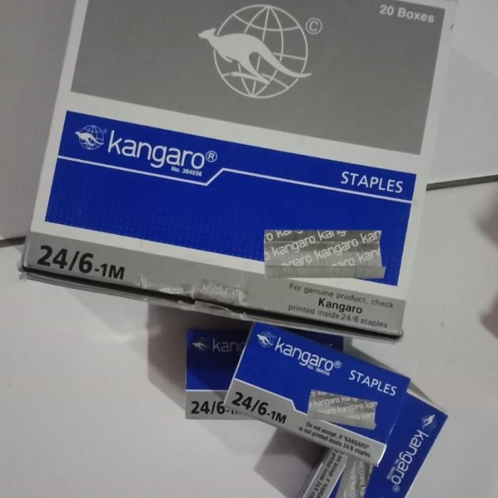 

ISI STAPLES KANGARO NO.3 (PER PACK ISI 20 PACK KECIL)