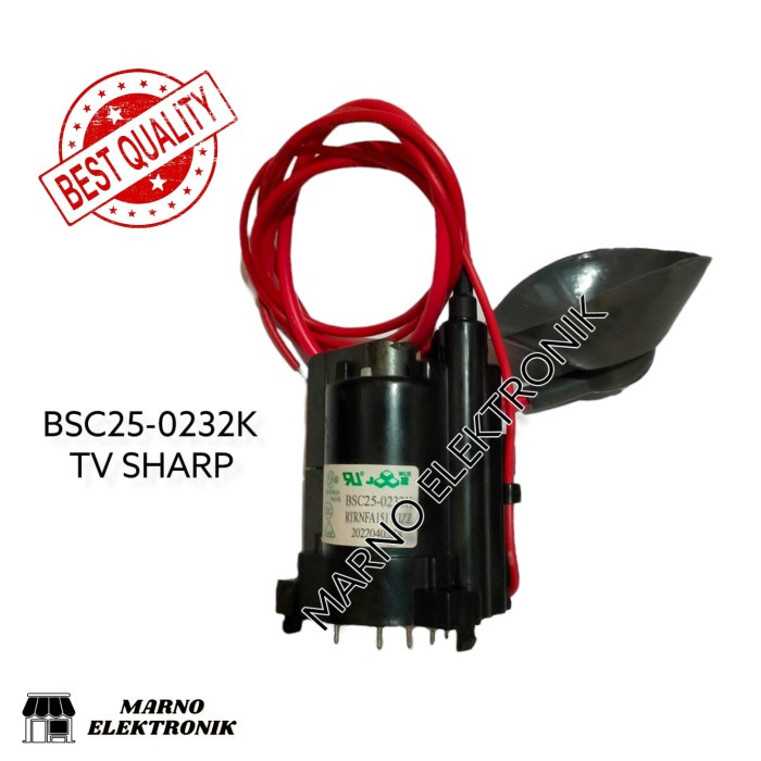 PLAYBACK TV SHARP BSC25-0232K FBT FA151 FLYBACK BSC 25-0232K ORIGINAL