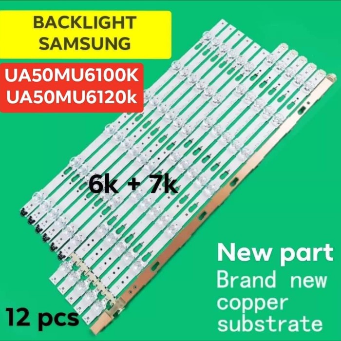 BL BACKLIGHT SAMSUNG 50MU UA50MU6100 50MU6100 UA50MU6100K