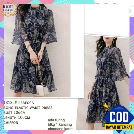 Dress Wanita Terbaru 2023 Korean Style Longdress Seksi Baju Kekinian Gamis Brokat Hijab Mewah Korea 