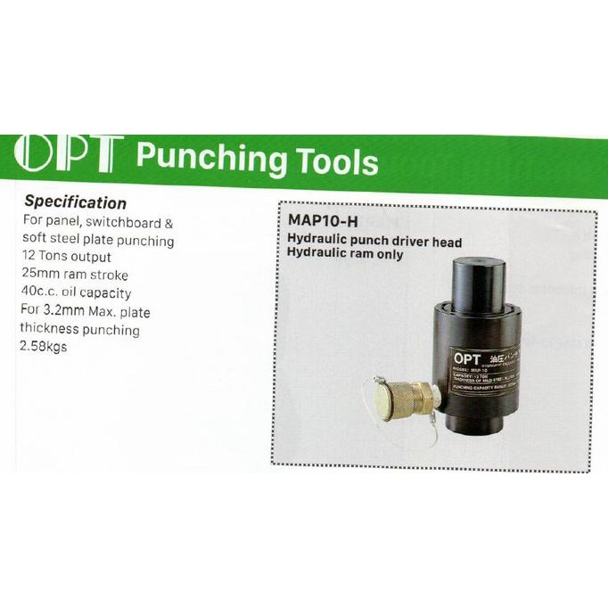 

Produk Terbaik] PUNCH DRIVER MAP 10 + DIES SILINDER