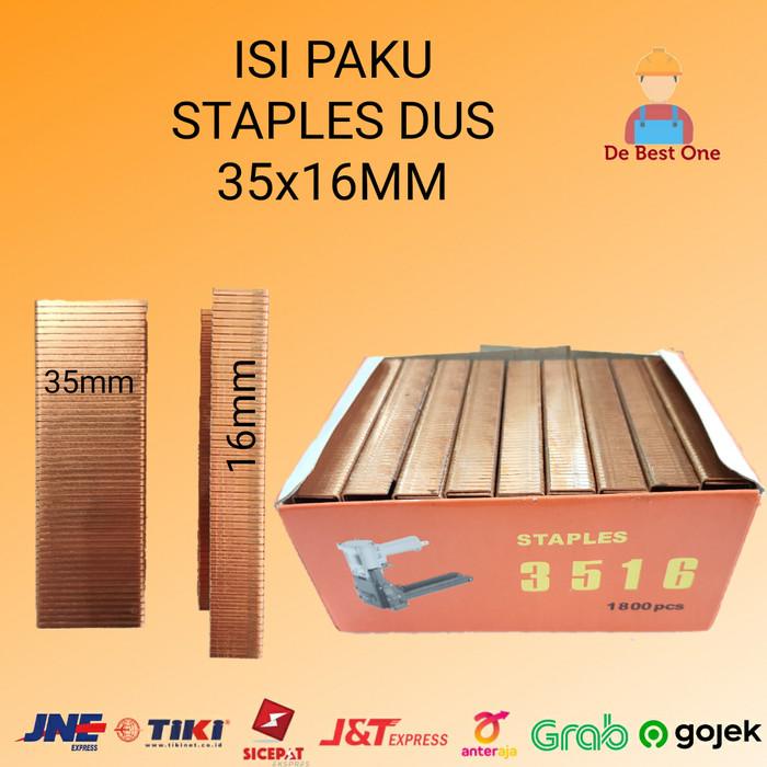 

ISI STAPLER BESAR / ISI STAPLES BESAR 3516 35X16MM 1800 PCS