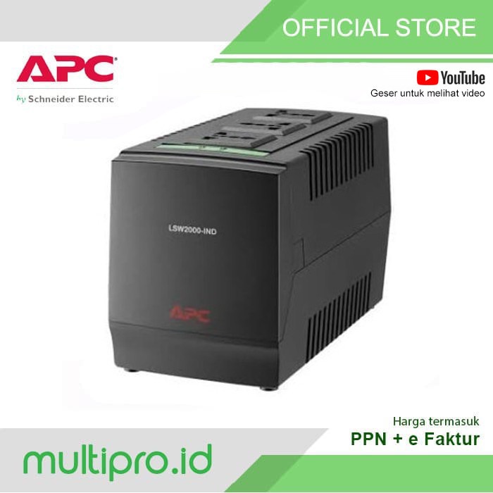 Terlaris Stabilizer Apc 2000Va Lsw2000-Ind