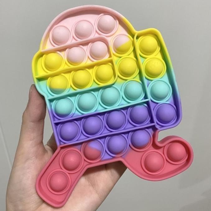 MAINAN TERBARU MAINAN POP IT FIDGET PUSH SILICONE GURITA/STRESS