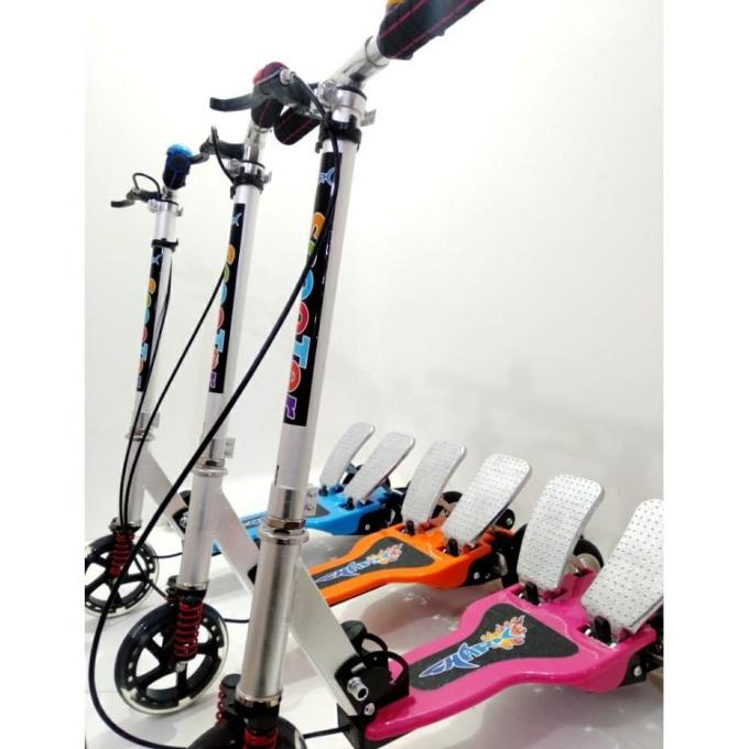 Skuter Dual Pedal / Skuter Genjot / Scooter Otoped