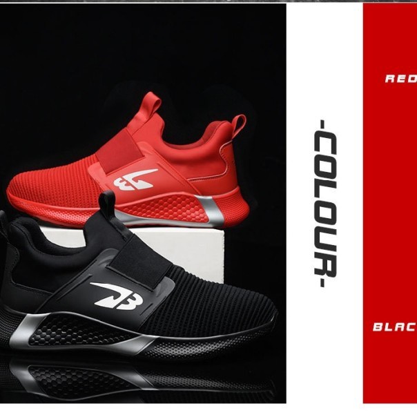 Terlaris Sepatu Safety Joobang 781 / Sepatu Safety Steel Head Tanpa Tali