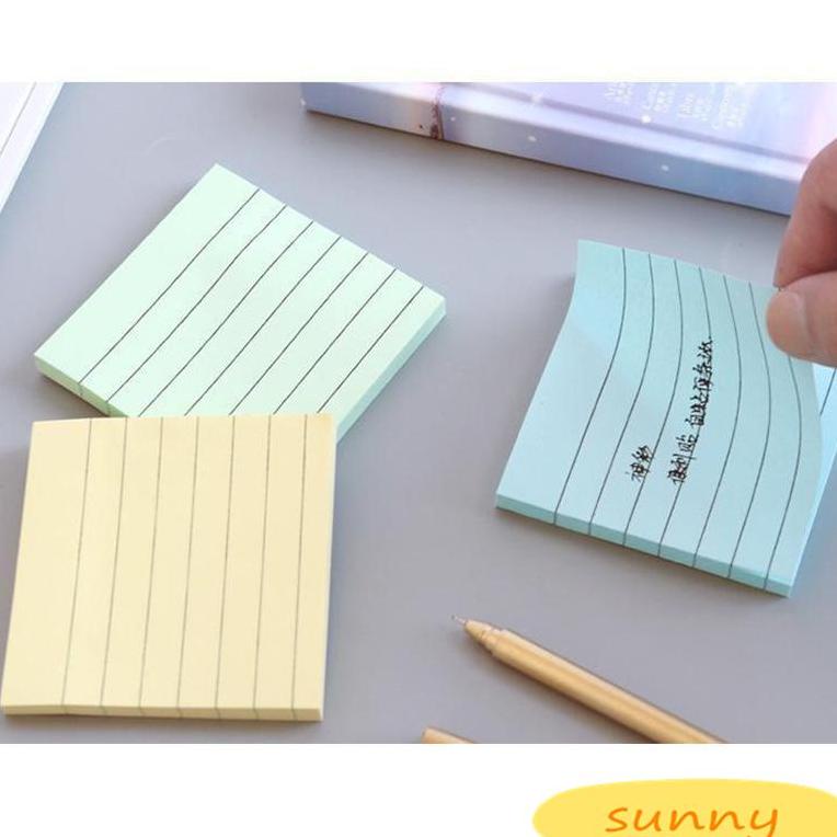 

Trending Simplicity Sticky Note Horizontal Sticker Notepad Post Maker Stiker Massage Pesan Book Note-V2