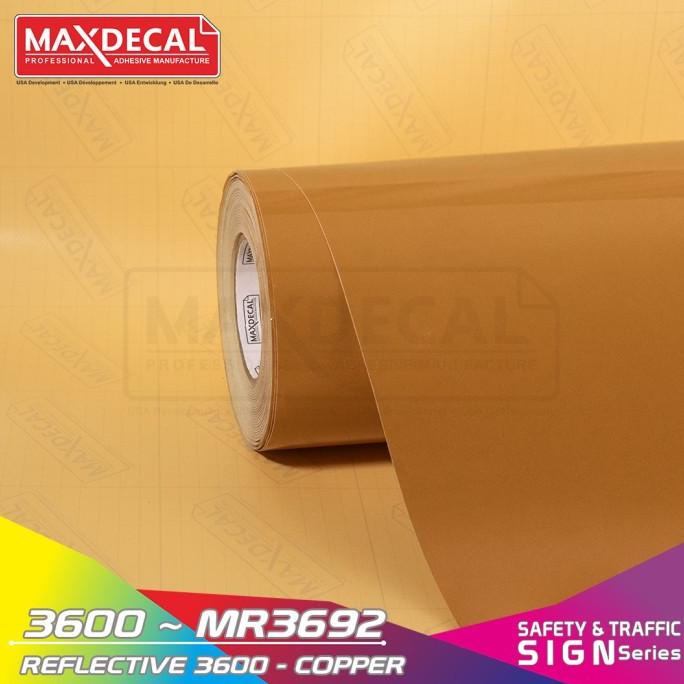 

siap kirim] [60cm] MAXDECAL Reflective COPPER 3692 Scotchlite Tembaga Reflektor