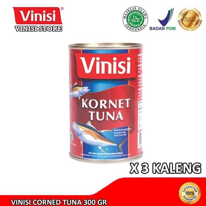 

Paket 3 Kaleng Vinisi Corned Tuna 300 Gr