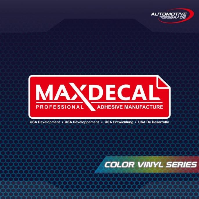 

~~~~~] [3 Meter] Sticker Vinyl MAXDECAL 45 cm SILVER GOLD Bahan Cutting