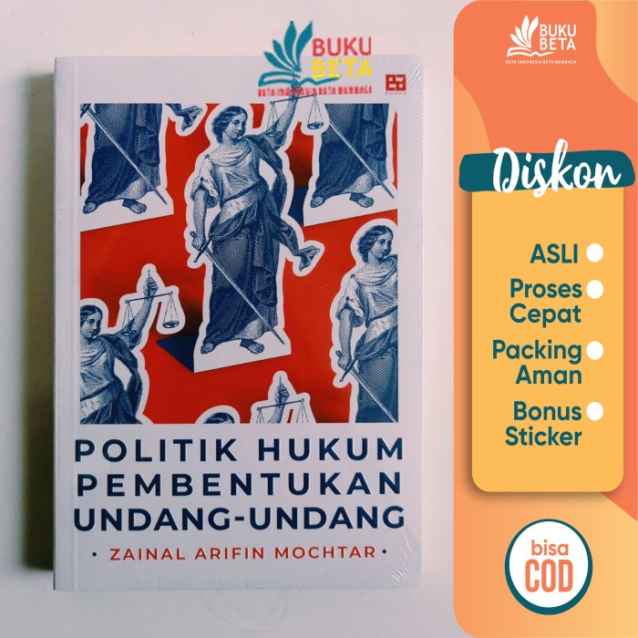 

Terlaris Politik Hukum Pembentukan Undang-Undang - Zainal Arifin Mochtar