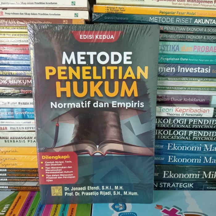 

Murah Metode Penelitian Hukum Normatif Dan Empiris Oleh Jonaedi Efendi Dkk