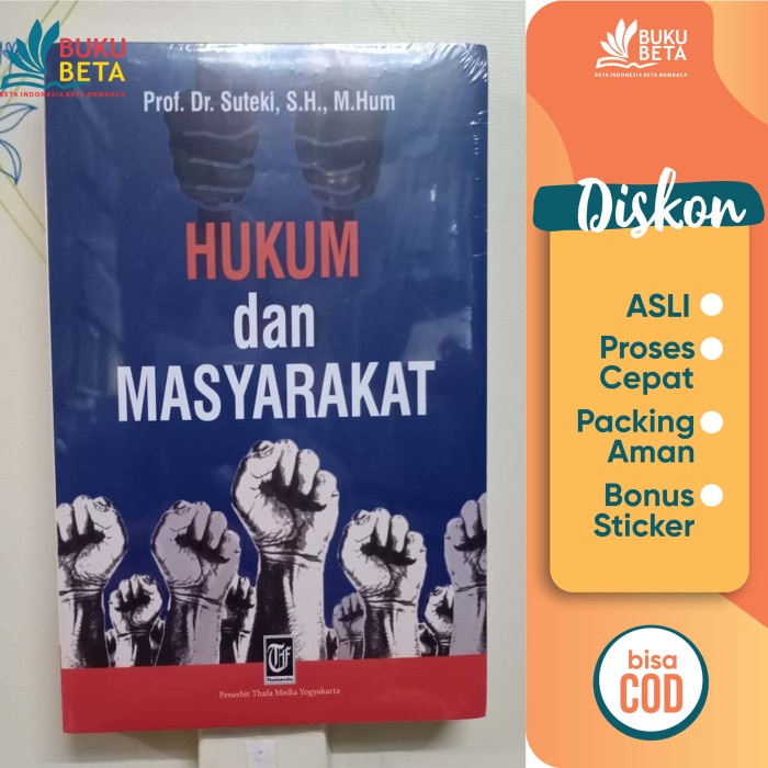 

Murah Hukum Dan Masyarakat - Suteki