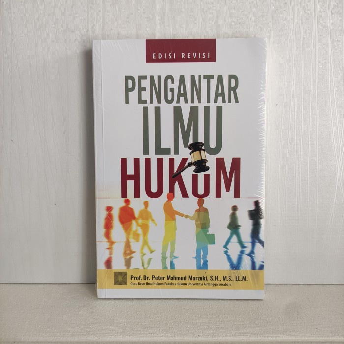 

Terbaru Buku Pengantar Ilmu Hukum Prof. Dr. Peter Mahmud Marzuki, Original