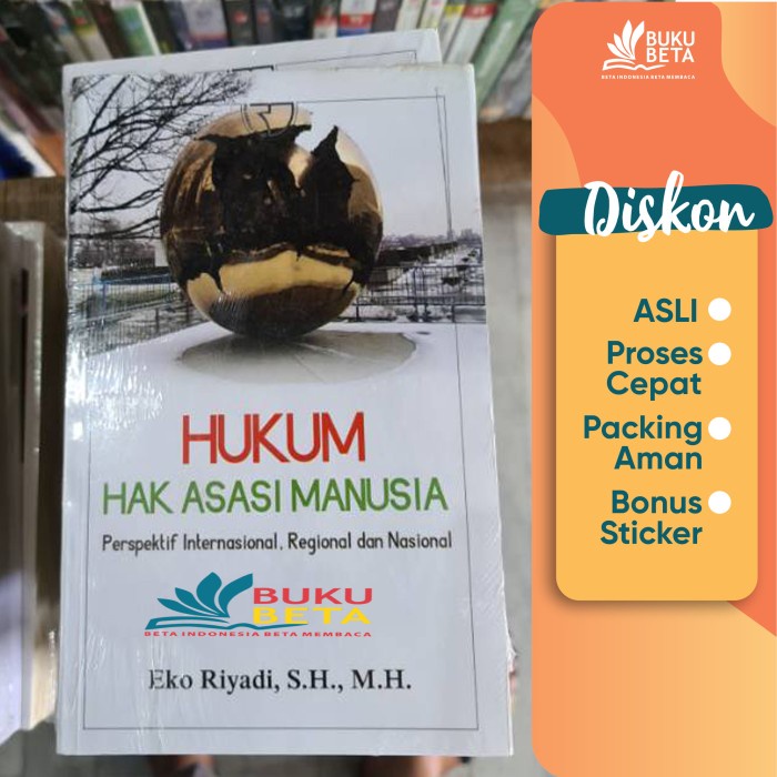 

Terlaris Hukum Hak Asasi Manusia - Eko Riyadi