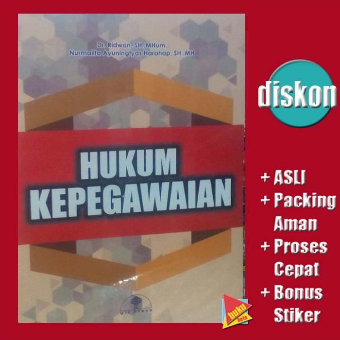 

Murah Hukum Kepegawaian - Ridwan Dan Nurmalita Ayuningtyas Harahap