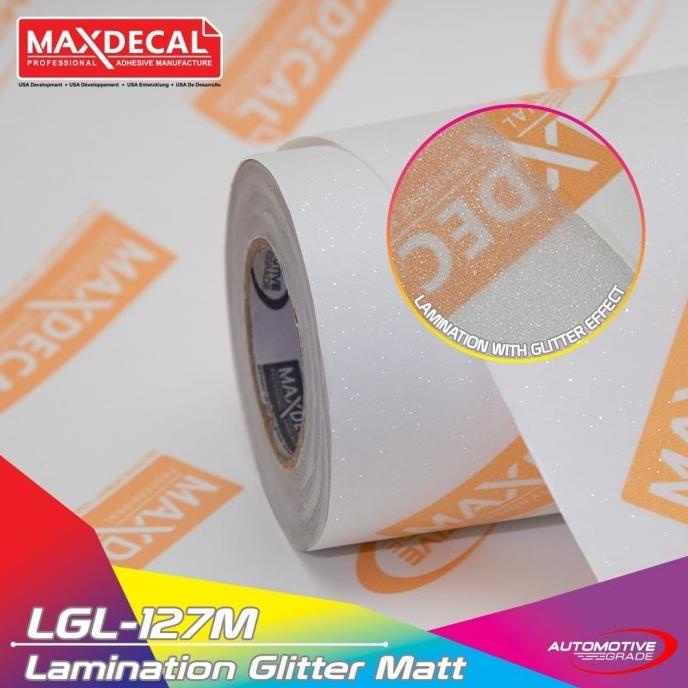 

yang dicari] [Per Meter] MAXDECAL LGL-127M Laminasi Glitter Matte Vinyl Sticker